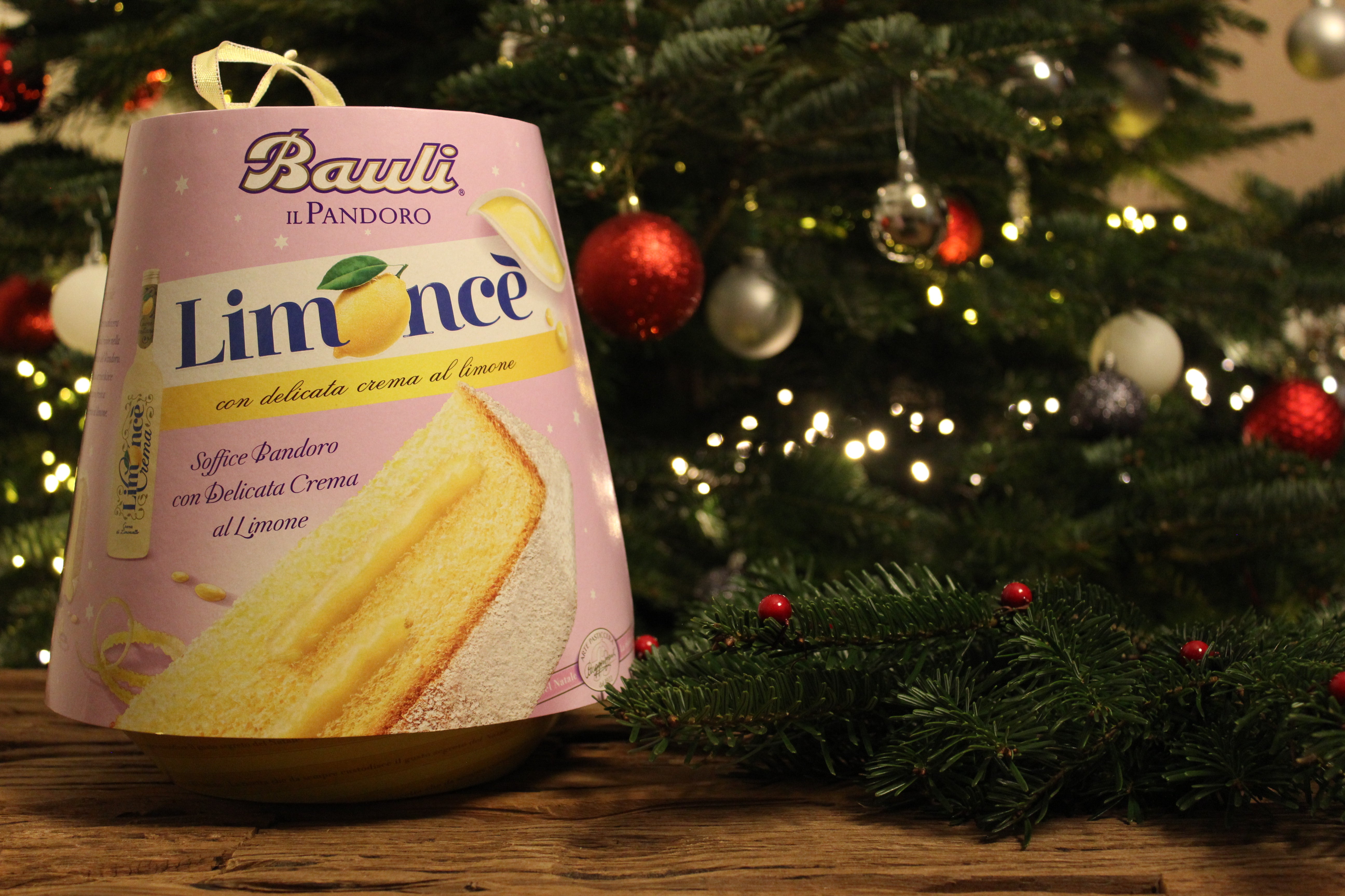 Panettone mit Zitronenlikör - Bauli Pandoro Limoncè – Cibo Nobile