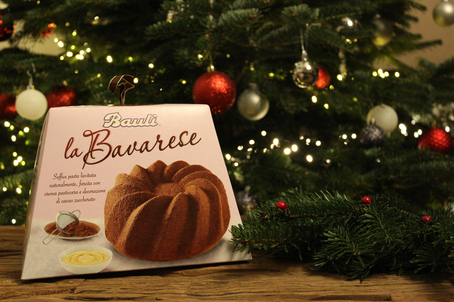 Panettone mit Crema Pasticcera - Bauli la Bavarese