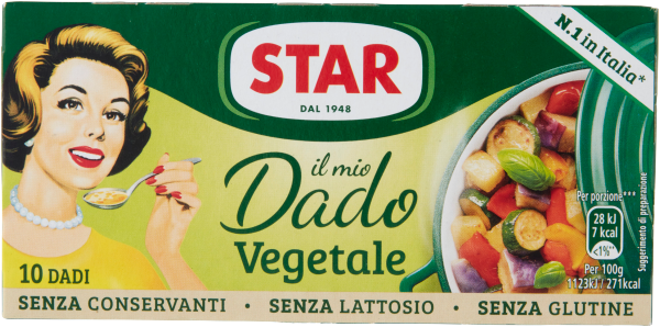 Star Dado Vegetale - Gemüsebrühe - Brühwürfel