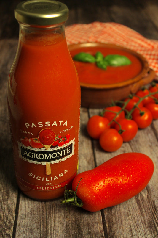 Passata mit Kirschtomaten - Agromonte - Passierte Tomaten