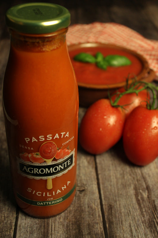 Passata mit Datteltomaten - Agromonte - Passierte Tomaten