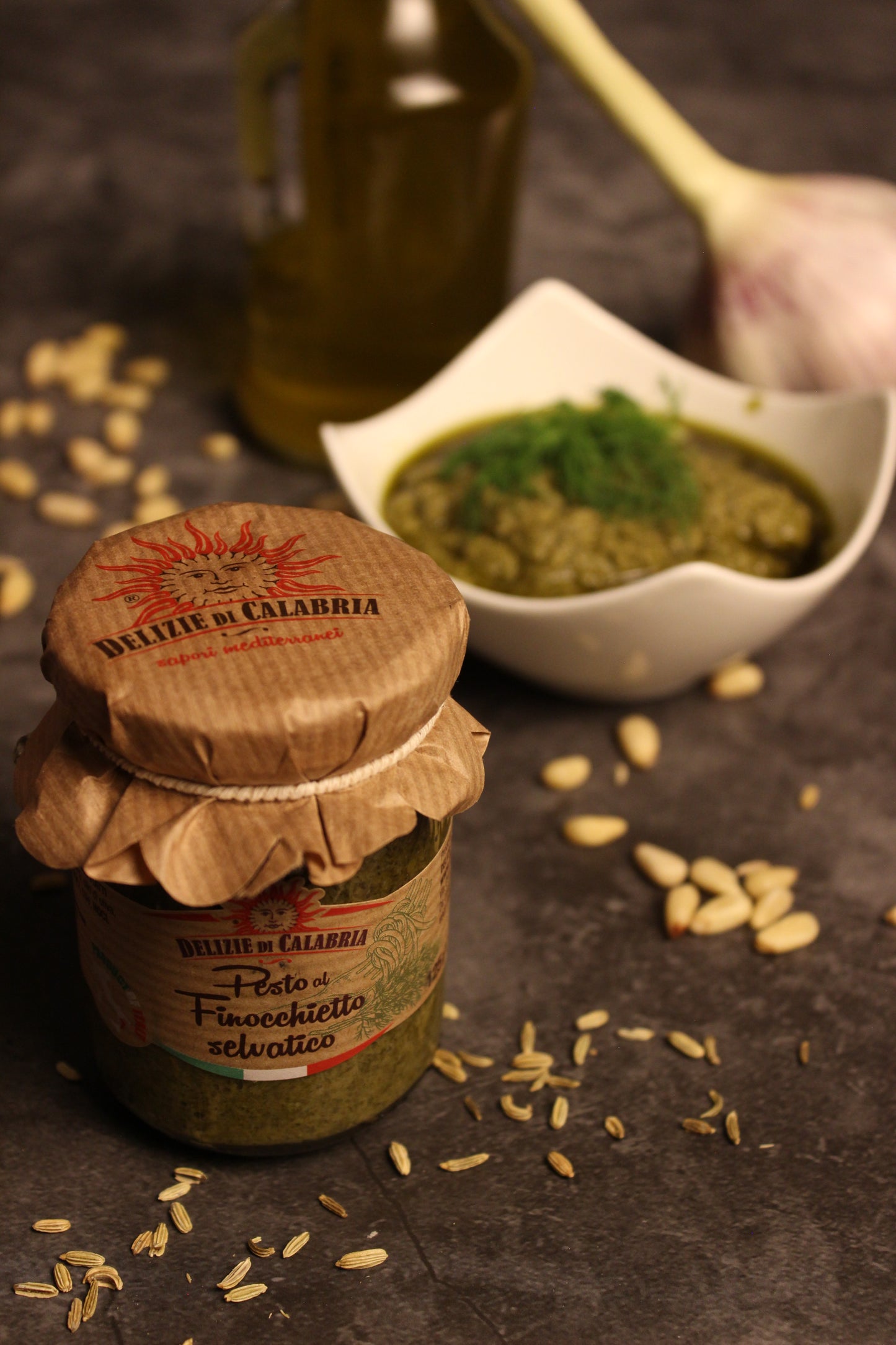 Wildfenchel Pesto - Delizie di Calabria - Al Finocchietto selvatico