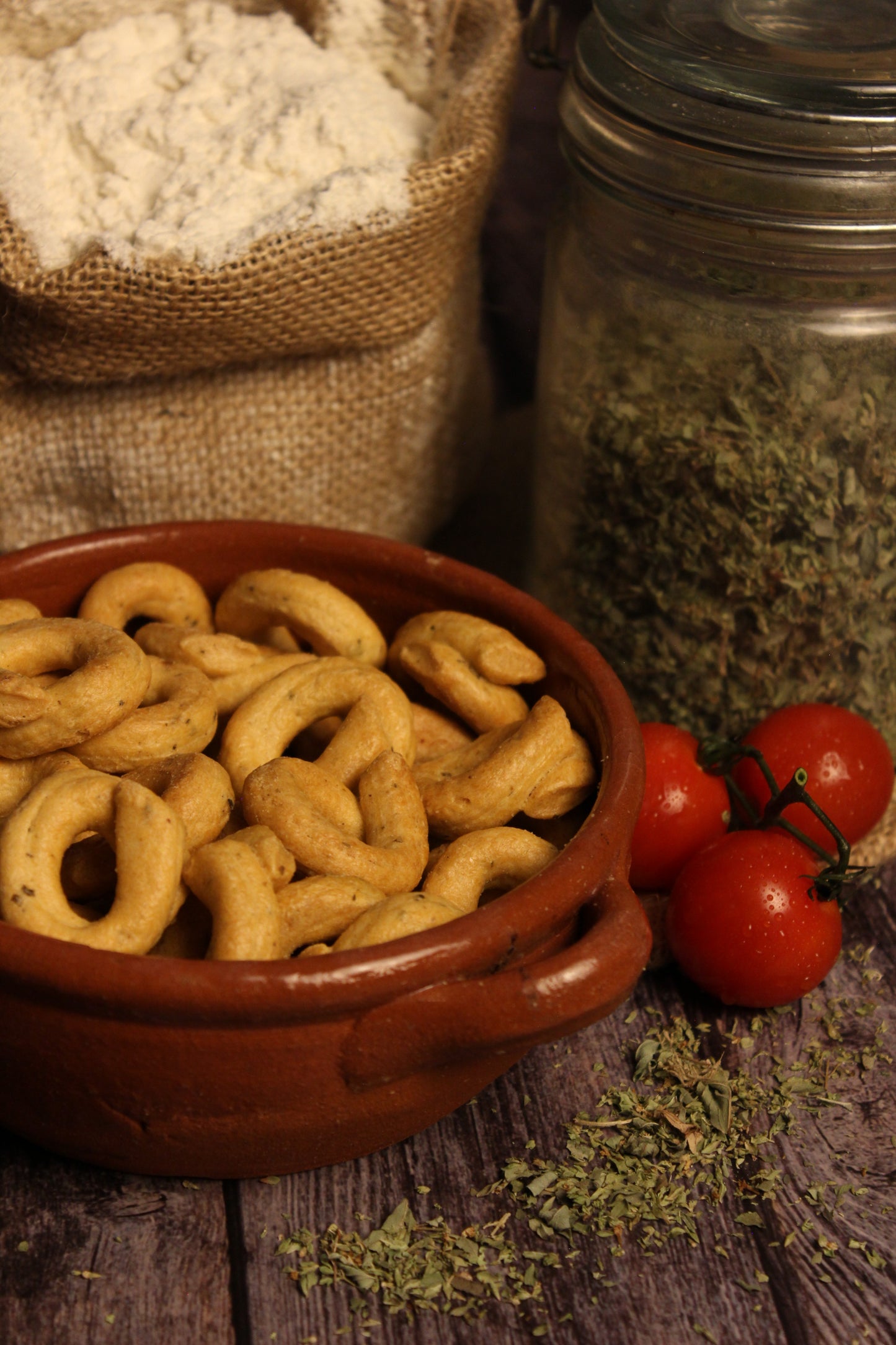 Taralli Pizza Geschmack - Taralli alla Pizza