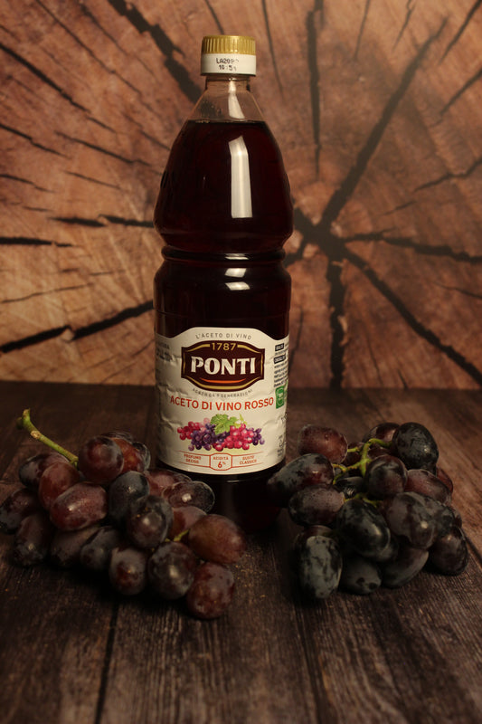 Rotweinessig - Ponti - Aceto Di Vino Rosso - 6% Säure