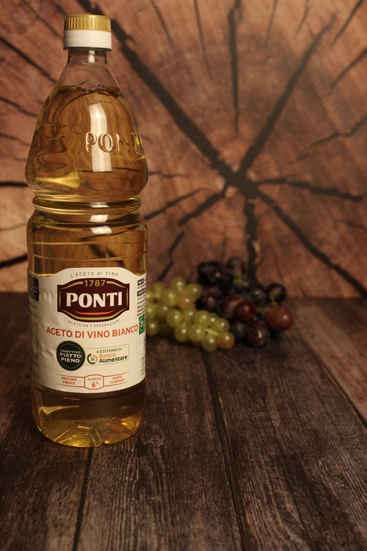 Weißweinessig - Ponti - Aceto Di Vino Bianco - 6% Säure