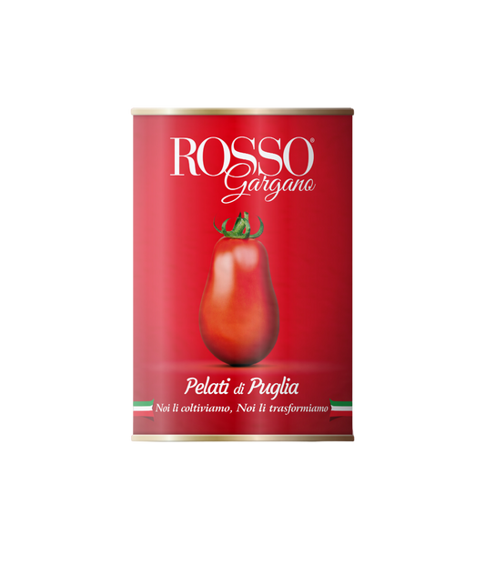Rosso Gargano Pelati - Geschälte Tomaten aus Apulien