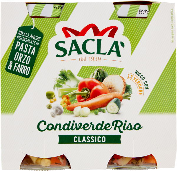 Saclá Condiriso Classico - Gemüsemix für Reissalat