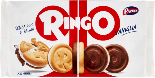 Ringo Vaniglia - Kekse mit Vanillegeschmack - Pavesi